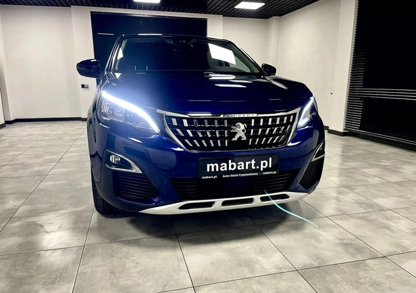 Peugeot 3008 cena 93000 przebieg: 116000, rok produkcji 2019 z Jasień małe 781
